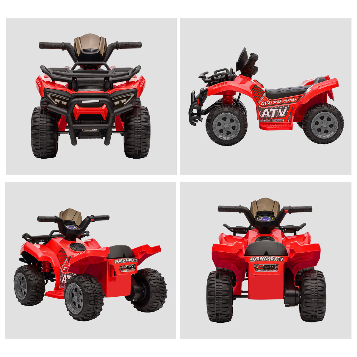Quad Électrique 6V Rouge