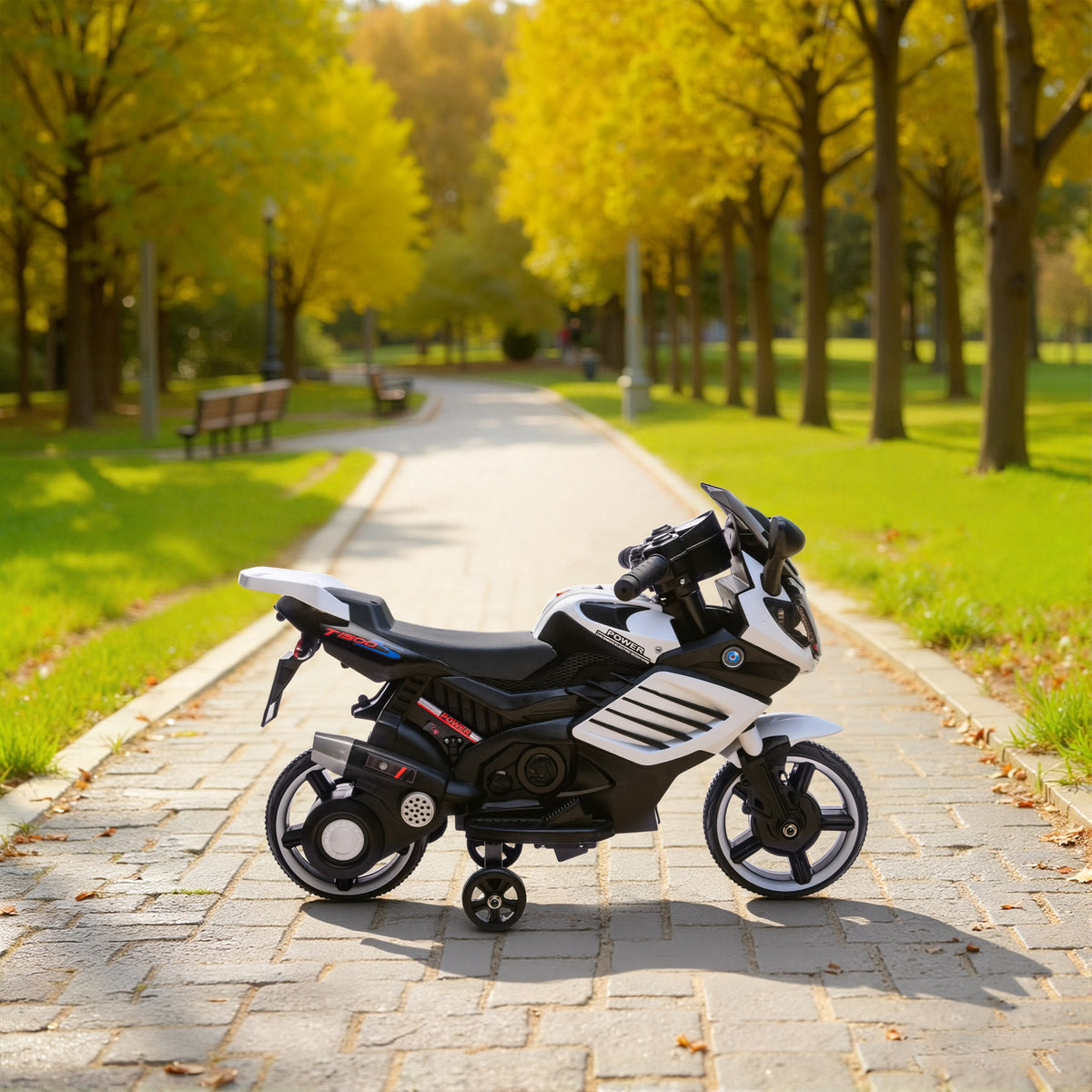 Moto Électrique 6V Blanche