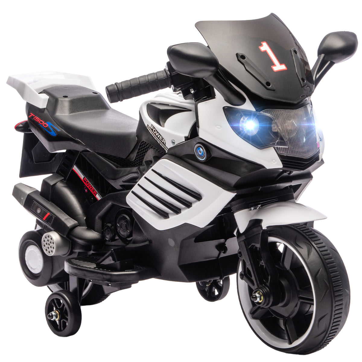 Moto Électrique 6V Blanche